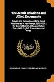 The Jesuit Relations and Allied Documents cover