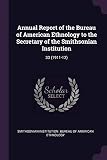 Smithsonian Bureau of American Ethnology, 37 cover